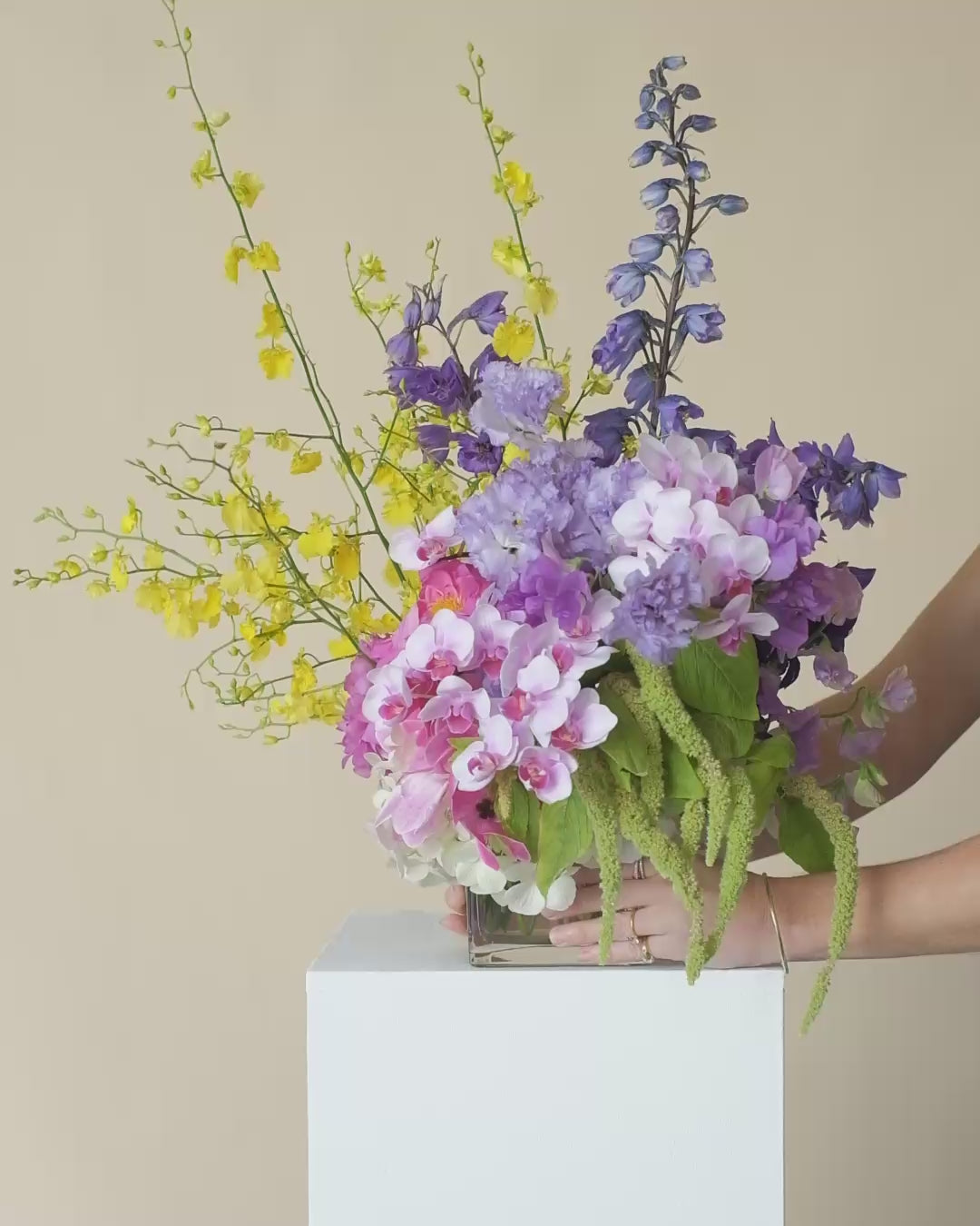 Byron Bay florist bouquet – Chroma bright tones