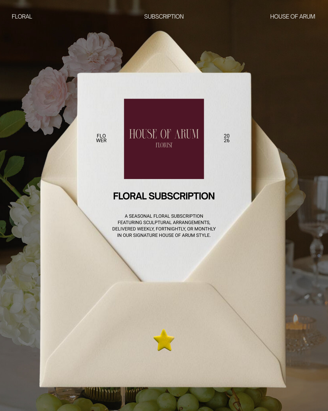 Floral Subscription