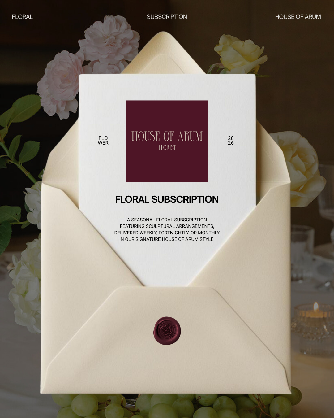 Floral Subscription